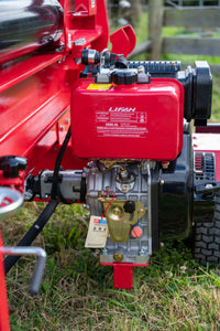 50 Ton Diesel Wood Splitter with Hydraulic Lifting Table Electric Start $4800inc