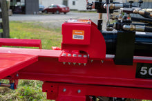 Load image into Gallery viewer, 50 Ton Diesel Wood Splitter with Hydraulic Lifting Table Electric Start $4800inc